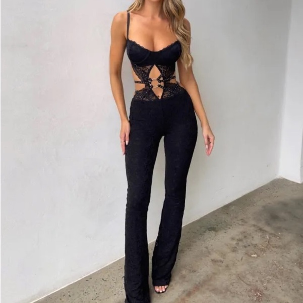 Outcast Viona Jumpsuit Black sz XS